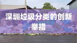 深圳垃圾分类的创新举措